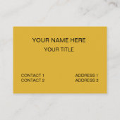 Banana Fruit Boost My Mood Funny 名刺 (裏面)