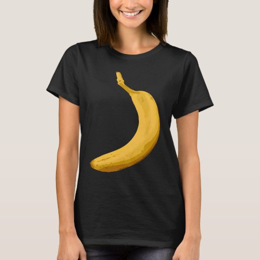 Banana fruit food healthy bananas fruit vegan vege tシャツ (正面)