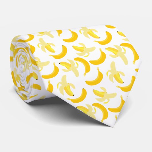 Banana fruit pattern ネクタイ (ロール)
