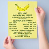 Banana, Greengrocers Advertising チラシ (手)