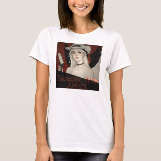 Banana gun angel tシャツ