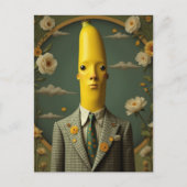 Banana in a Checkered Suit ポストカード (正面)