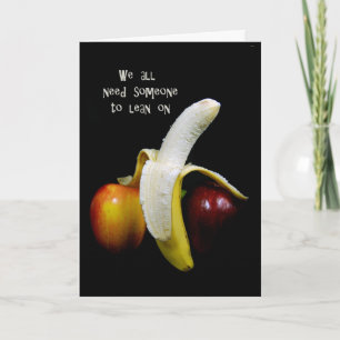 Banana Learing On Apple'考え's of you カード