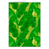 Banana leaves watercolor pattern (正面)