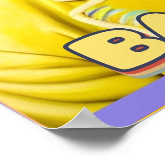 BANANA MAN ポスター (角)