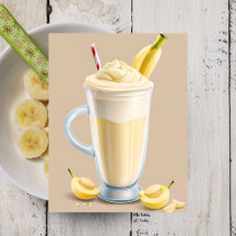 Banana Milkshakeポストクロッシングポストカード