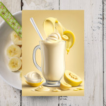Banana Milkshakeポストクロッシングポストカード