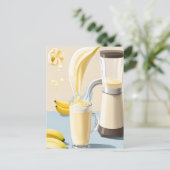 Banana Milkshakeポストクロッシングポストカード ポストカード (スタンド正面)