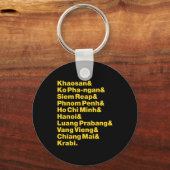 Banana Pancake Trail / Circuit キーホルダー (正面)