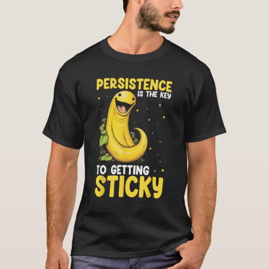 Banana Slug Catcher Quote for Snail Catcher 8 Tシャツ (正面)