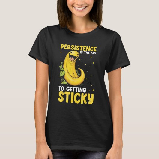 Banana Slug Catcher Quote for Snail Catcher 8 Tシャツ (正面)