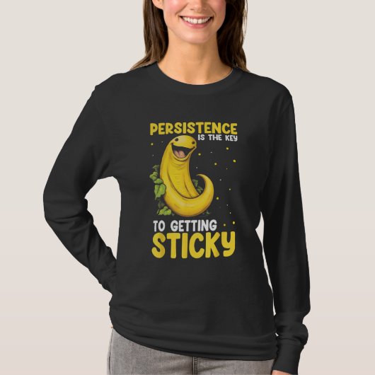 Banana Slug Catcher Quote for Snail Catcher 8 Tシャツ (正面)