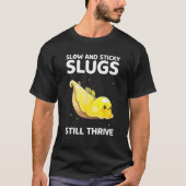 Banana Slug Collecting Quote for Slug Science 12 Tシャツ (正面)