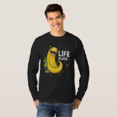 Banana Slug Collecting Quote for Slug Science 18 Tシャツ (正面フル)