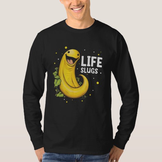 Banana Slug Collecting Quote for Slug Science 18 Tシャツ (正面)