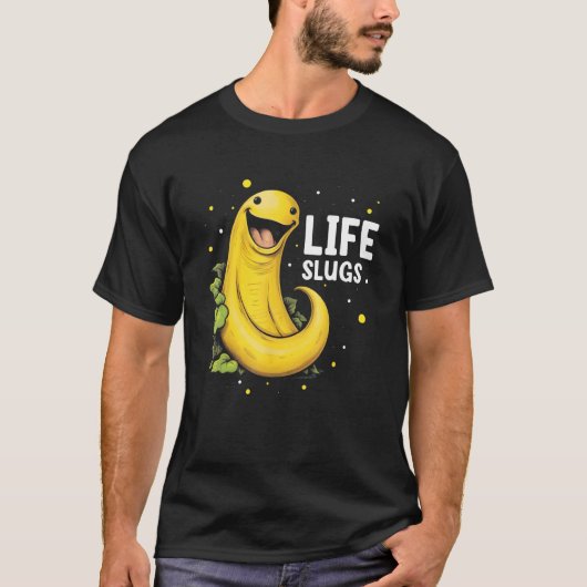 Banana Slug Collecting Quote for Slug Science 18 Tシャツ (正面)