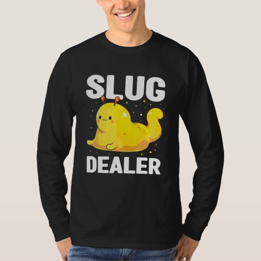 Banana Slug Quote for Banana Snail and Snail Catch Tシャツ (正面)