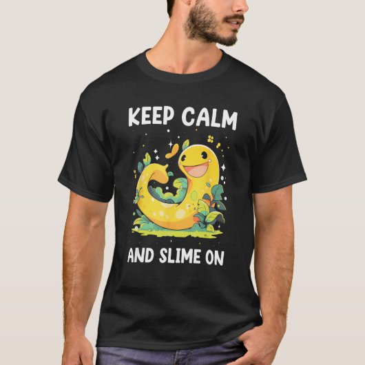 Banana Slug Quote for Banana Snail and Snail Catch Tシャツ (正面)