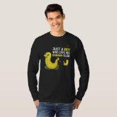 Banana Slug Quote for Banana Snail and Snail Catch Tシャツ (正面フル)