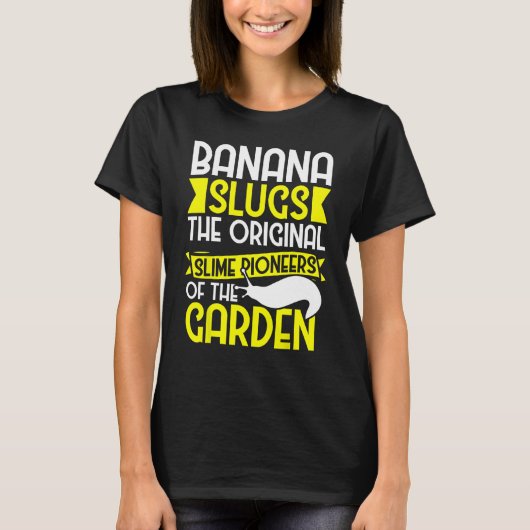 Banana Snail Collecting Quote for Snail Catcher 1 Tシャツ (正面)