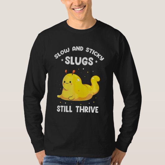 Banana Snail Quote for Snail Catcher and Snail Cat Tシャツ (正面)