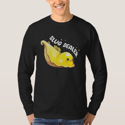 Banana Snail Quote for Snail Catcher and Snail Cat Tシャツ (正面)