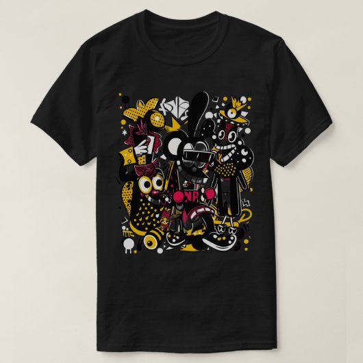 Banana Splitテーマ Tシャツ (デザイン正面)