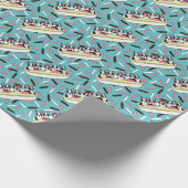 Banana Split Boston with Sprinkles ラッピングペーパー (角)