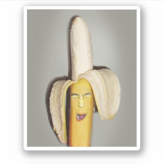 Banana Splitting Headache シール (正面)