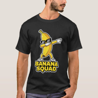 Banana Squad Funny Dabbing Banana Food & Dab Fruit Tシャツ