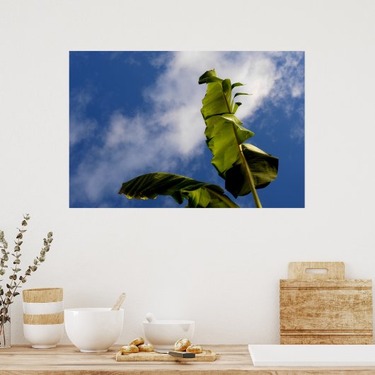 Banana Tree Leaves ポスター (キッチン)