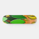 Banana Vibes – Pop Art Skateboard スケートボード (横)