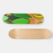 Banana Vibes – Pop Art Skateboard スケートボード (横)