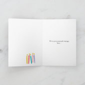 Banana Years Funny Sarcastic Getting Old Birthday カード (内部)