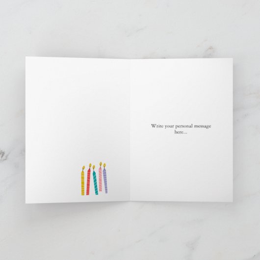 Banana Years Funny Sarcastic Getting Old Birthday カード (内部)