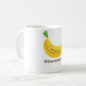 #bananagramのI寄付されたマグ コーヒーマグカップ (正面左)
