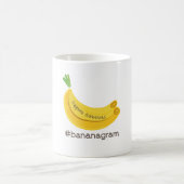 #bananagramサポートバナナのマグ コーヒーマグカップ (中央)