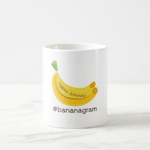 #bananagramサポートバナナのマグ コーヒーマグカップ