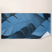 Bananarama Hawaiian Banana Leaves ビーチタオル (正面)