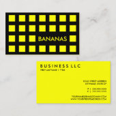 BANANAS (モダン正方形) 名刺 (正面/裏面)