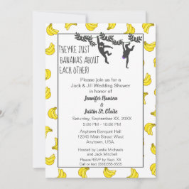 Bananas About You Jack and Jillウェディングシャワー