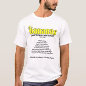 Bananas Discotheque and Restaurant（シカゴ、IL） Tシャツ (正面)