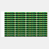 Bananas Food School Name Number ラベル (シート)