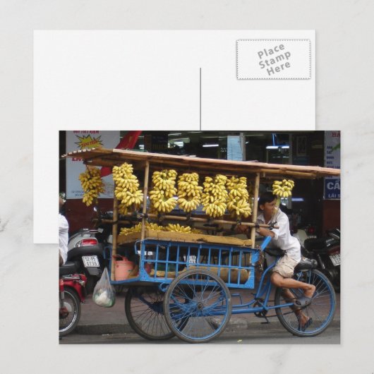 Bananas for sale ポストカード (正面/裏面)