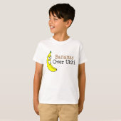 Bananas over Ukki Tシャツ (正面フル)