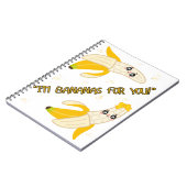 bananas quote ノートブック (左側)