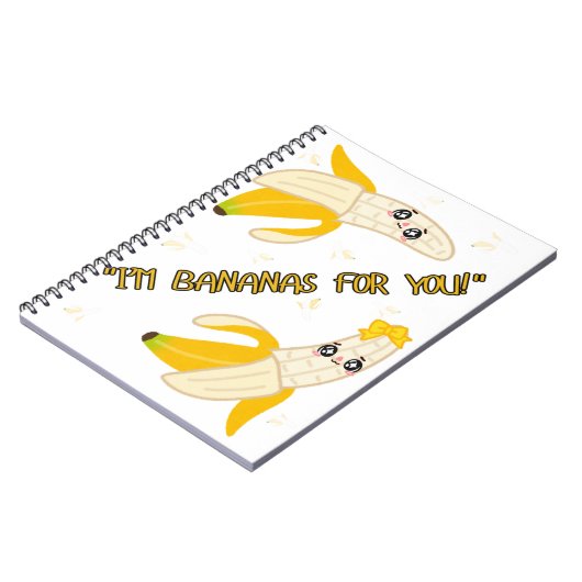 bananas quote ノートブック (左側)