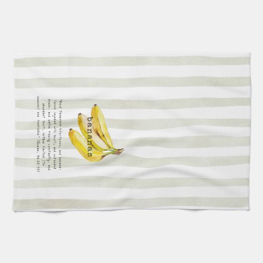 Bananas - Quran Verse キッチンタオル (横)