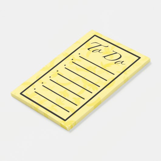 Bananas To Do List Post it Notes ポストイット (アングル)