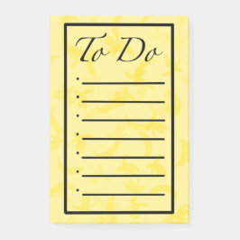 Bananas To Do List Post it Notes ポストイット